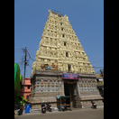 Der Gaaligopuram des Ranganatha Tempels